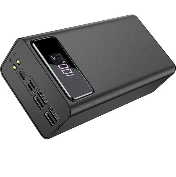50000mAh Fast Charging Power Bank - Black