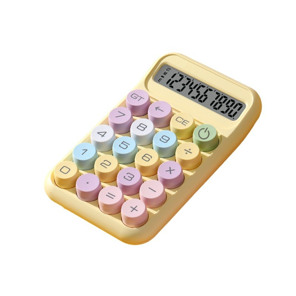 Colorful Candy Desktop Calculator 10 Digits Large Button for Office &amp; Schoo