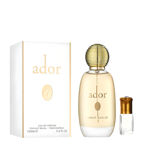 Ador Eau de Parfum - 100ml + Perfume Oil Gift