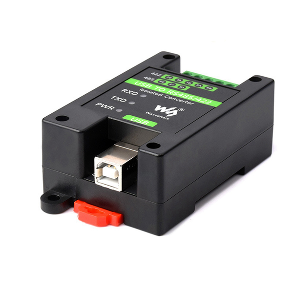 Waveshare Usb To Rs485/422 Rail-Type Industrial Isolated Converter