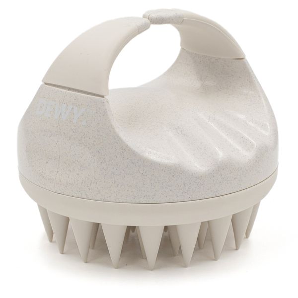 Dewy - Shampoo Brush / Hair Scalp Massager / Shower Brush (Wheatstraw)