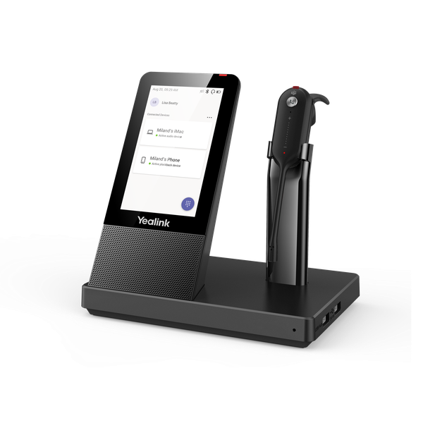Yealink WH67 Convertible Microsoft Certified DECT Wireless Headset