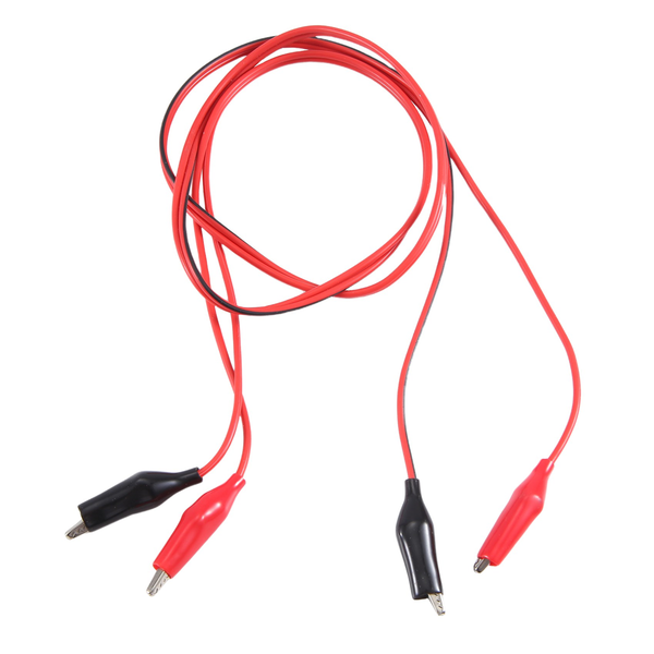 1M Double-end Alligator Clips Lead Jumper Wire