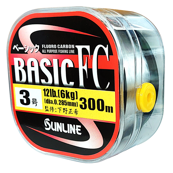 Sunline Basic Fluorocarbon Line 300m (12Lb) (Clear)