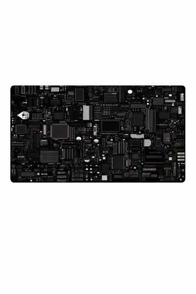 Gaming mousepad with PC Circuit Board Design 90 x 40 cm
