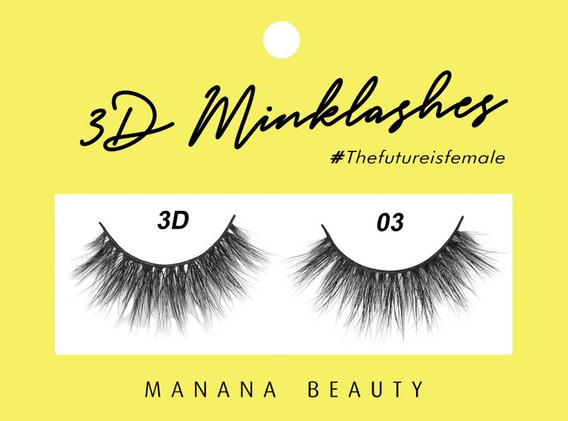 Manana 3D Mink Lashes - Obie