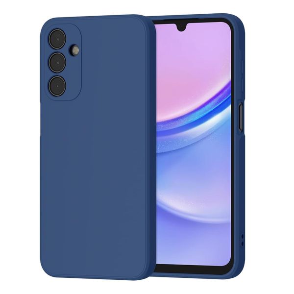 Cover Compatible with Samsung Galaxy A16 - Silicone Protective Cover Compatible with A16 Blue