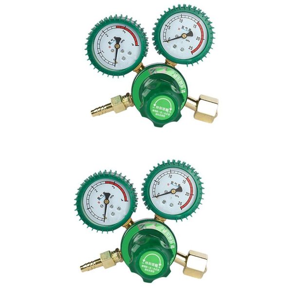 Oxygen Gas Bottle Regulators Acetylene Double Gauge Regulator