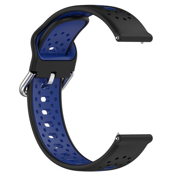 Classic Double Colour Watch Strap Compatible with Samsung 4+5+6 - 20mm