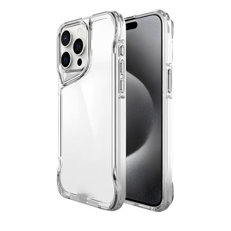 Shockproof Clear Pouch TPU Gel Case Compatible with iPhone 13 Pro Image