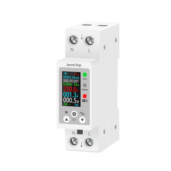1-63A Smart WiFi Circuit Breaker - Remote Control &amp; Power Monitoring
