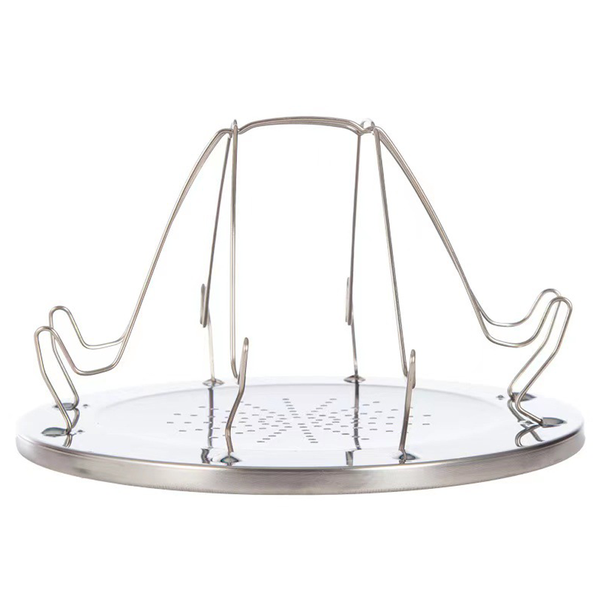Stainless Steel Camping Toaster Rack Holder 4 Slice Toaster Tray