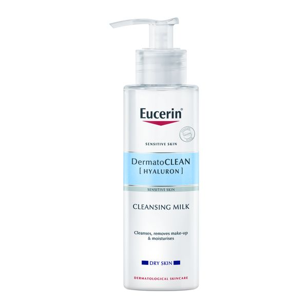 Eucerin DermatoClean Face Cleansing Milk, for Sensitive Skin, 200ml