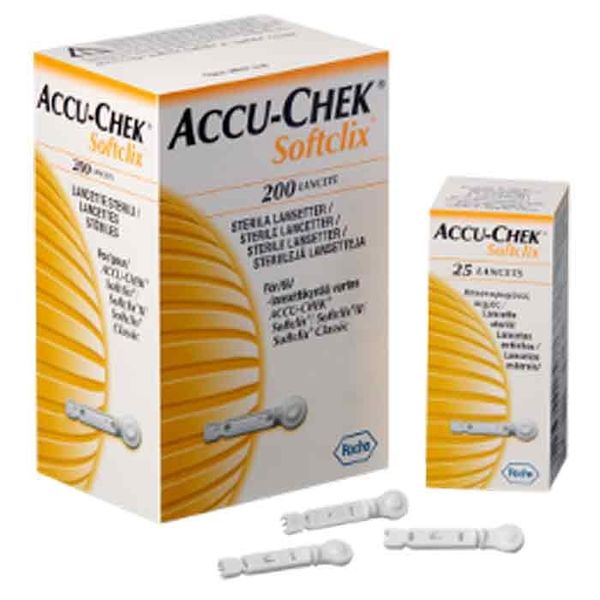 Accu-Chek Softclix Lancets - 200's