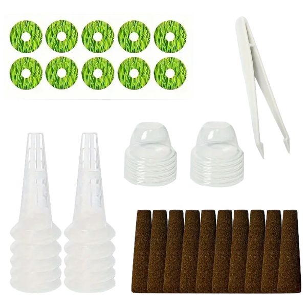 Garden Seeds Pots For Hydroponic Growing System Set of 10