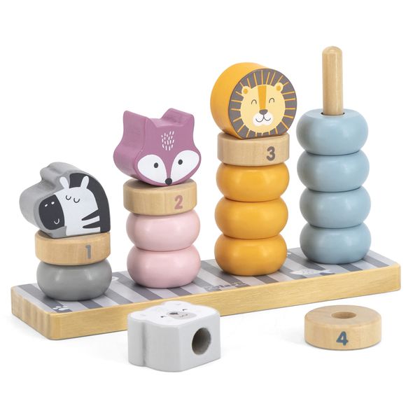 PolarB Wooden Stacking Blocks/Beads.