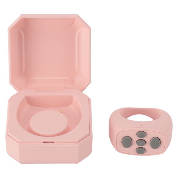 Pink App-Controlled Page Turner Remote With Compact Design