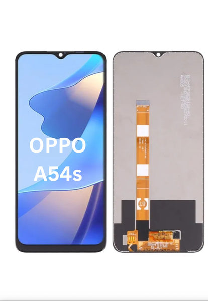 Replacement LCD Screen and Digitizer for Oppo A54s with Tempered Glass