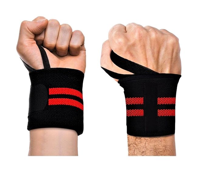 Weight Lifting Wrist Wraps - Adjustable