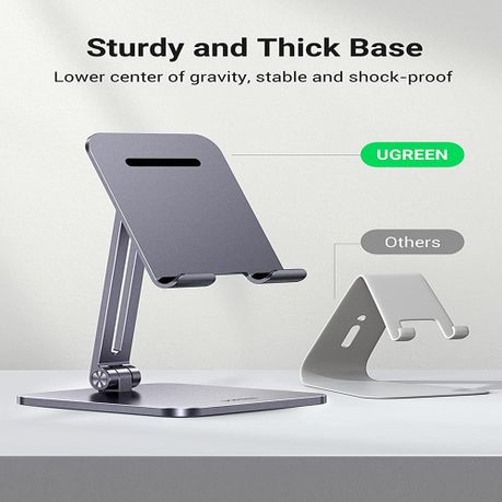MyGadget Handy Ständer Multi-Winkel Faltbar Aluminium Stand