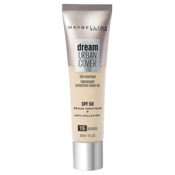 Maybelline Dream Urban Cover Protective Makeup-SPF50 - Sesame