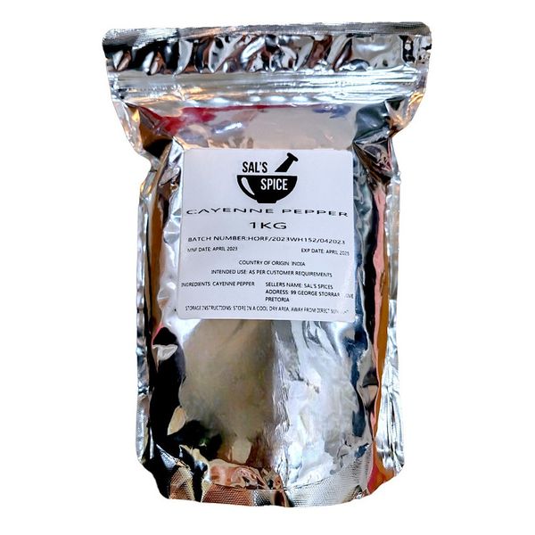 Sal's Spice Cayenne Pepper - 1kg