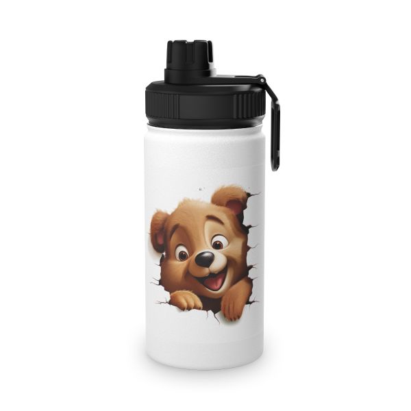 Imaging Architects 3D Cute Dog Stainless Steel Water Bottle