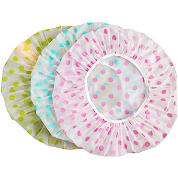 Bath &amp; Shower Cap - 3Pics