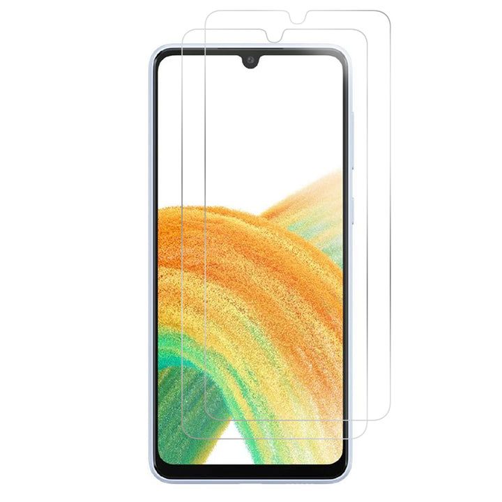 Tempered Glass Screen Protector for Samsung Galaxy A33 ( Pack of 2