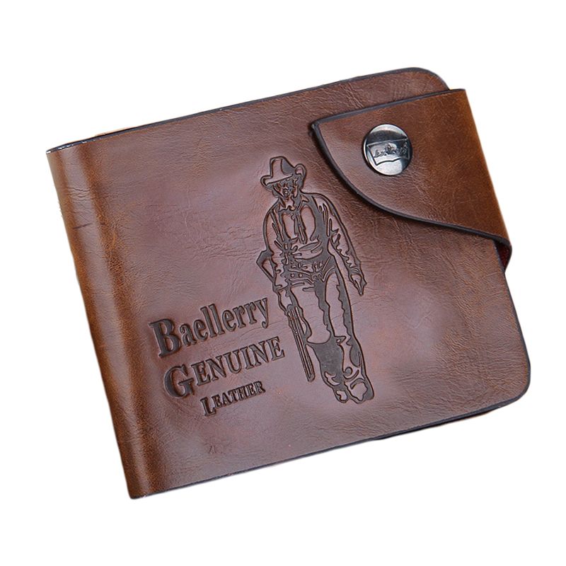Classic Cowboy UpperClip Leather Bifold Wallets for Men Buy Online