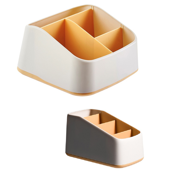 Dresser Organizer Multifunctional Desk Organizer Yellow
