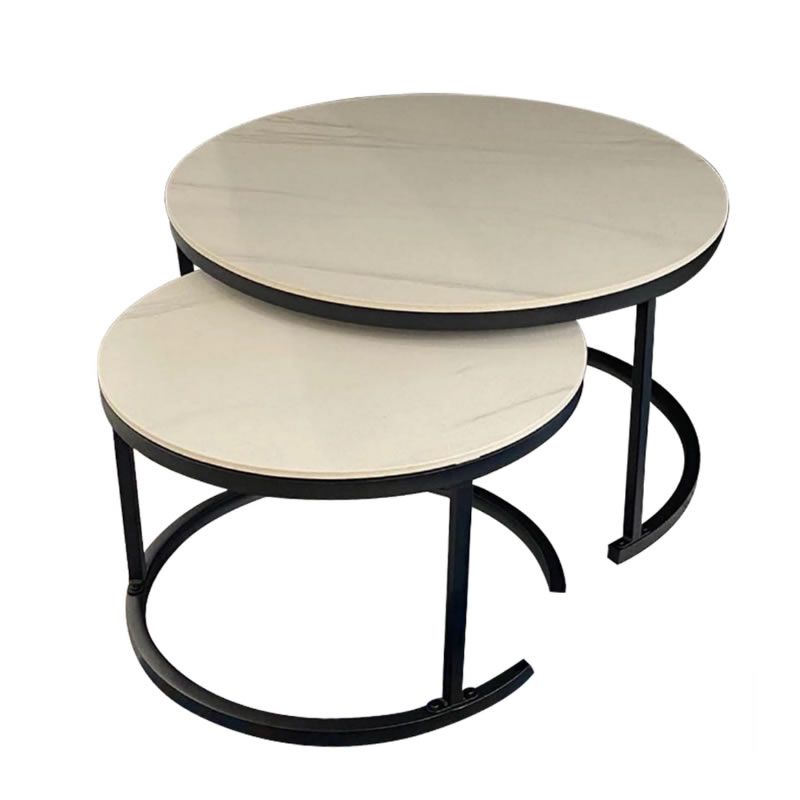 Set Of 2 Modern and Stylish Round Coffee Table Shop Today. Get it