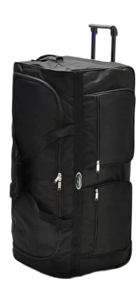 90cm Rolling Duffel Bag - Black 36
