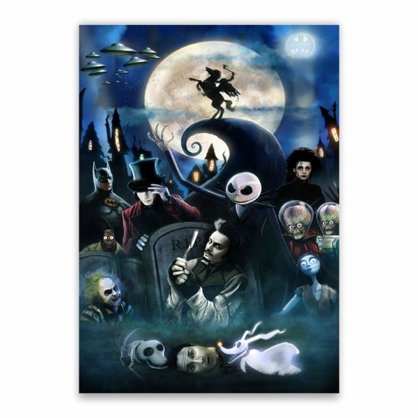 Fictional Characters Cartoon Poster - A1