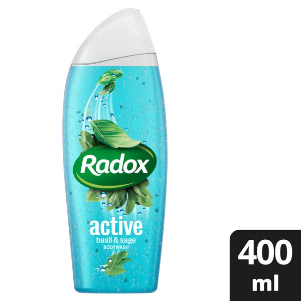 RADOX Feel Active Basil and Sage Body Wash 400ml