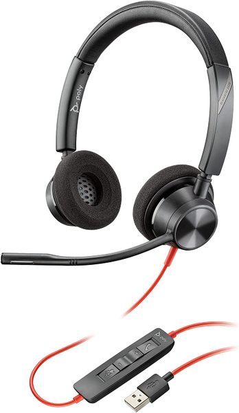 Poly Blackwire 3320 USB-A Microsoft Teams Optimised Headset