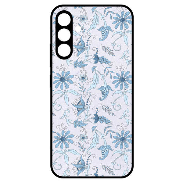 SUPERB. Cover Compatible with Samsung Galaxy S24 Plus - Blue Vintage Vines