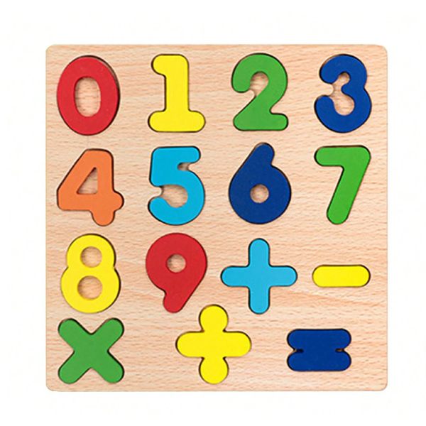 16 Piece Children's Early Educational Number Letter Building Block YG-289