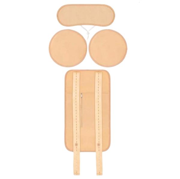 Organic Castor Oil Wrap for Neck, Breasts and Tummy