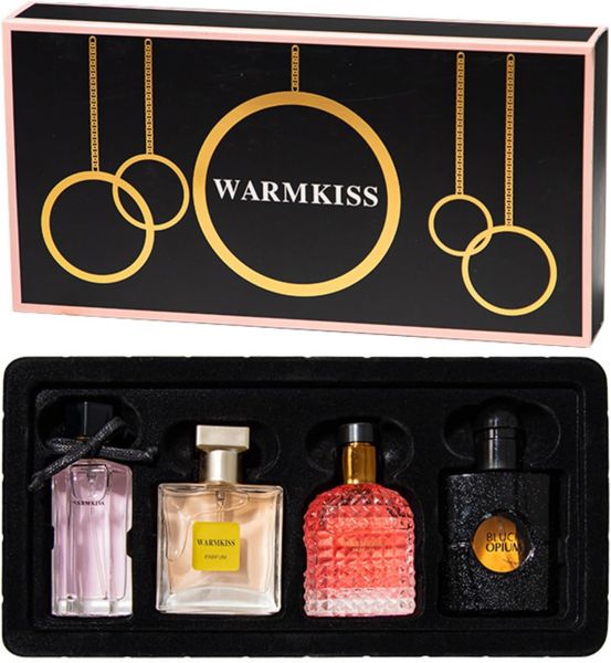 Warmkiss Women'S Perfume Suit Gift 4 Piece