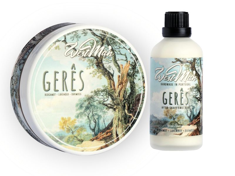 Westman Shaving Geres Shaving Soap and Aftershave Balm Combo
