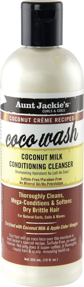 Aunt Jackie's Coconut Cr me Recipes Coco Wash - 355ml