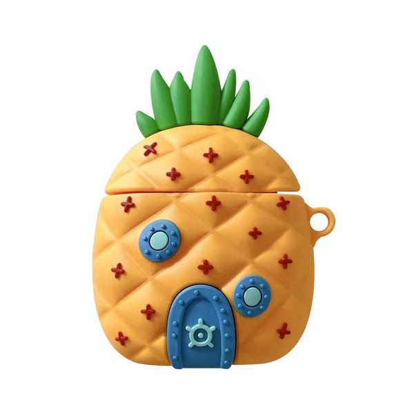 Inspired by Pinapple under the sea Protective Case Compatible with Earpods Pro