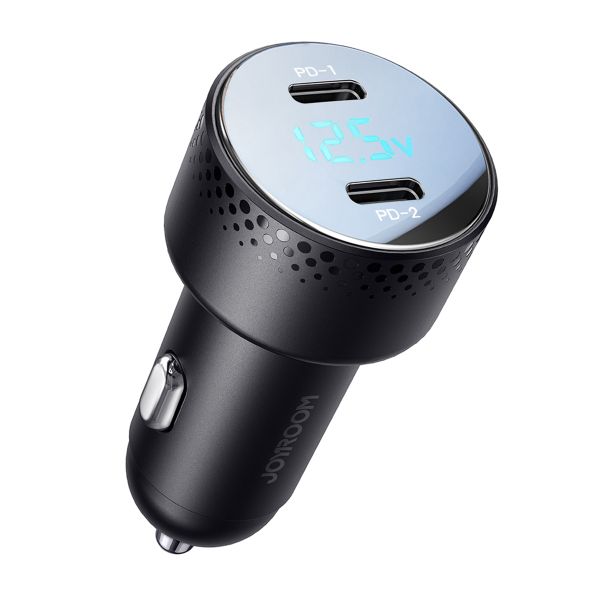 70W Joyroom Type C Dual port Car Super Fast charger Car charger PD1 PD2