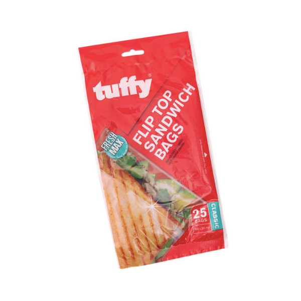 Tuffy - 25 Flip Top Sandwich Bags x 60