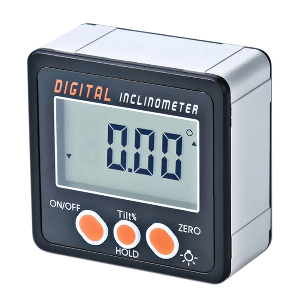 Accurate Digital Protractor 0-360 Aluminum Alloy Angle Precise Protractor