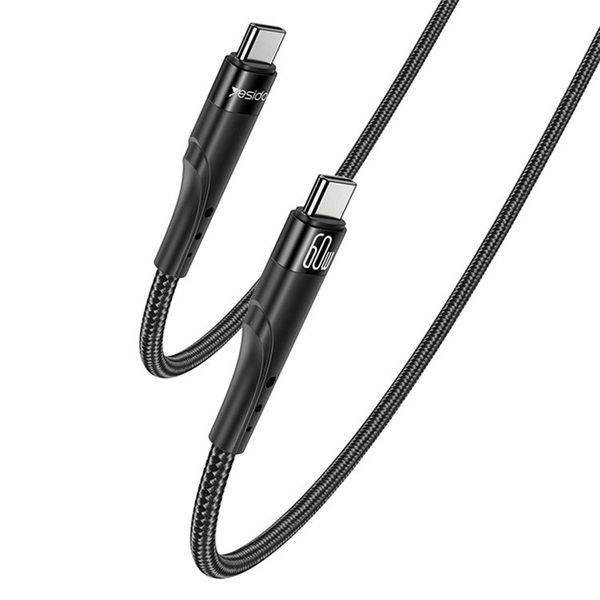 YESIDO-(CA116)-Fast Type C Cable 60Watt Type C To Type C 3 Meter Cable