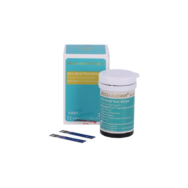 Accu-Answer isaw Uric Acid Blood Test Strips (25)