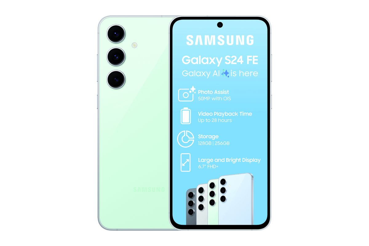 Samsung Galaxy S24 FE 5G 256G Dual Sim - Mint