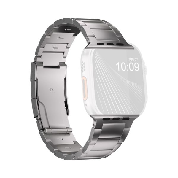 Verum 2 Titanium Grade 5 Apple Watch Ultra Replacement Band Real Titanium